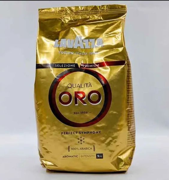 Комплект кава в зернах Lavazza Qualita Oro 1 кг + кава в зернах Lavazza Crema E Aroma 1 кг Натуральна кава 68 фото