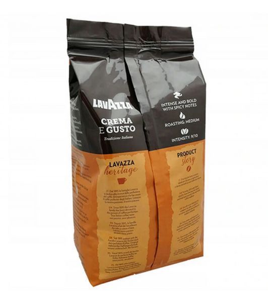 Комплект кави в зернах Lavazza Crema e Aroma 1 кг + кава в зернах Lavazza Crema e Gusto Tradizione 1 кг 72 фото