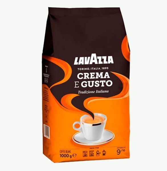 Комплект кави в зернах Lavazza Crema e Aroma 1 кг + кава в зернах Lavazza Crema e Gusto Tradizione 1 кг 72 фото