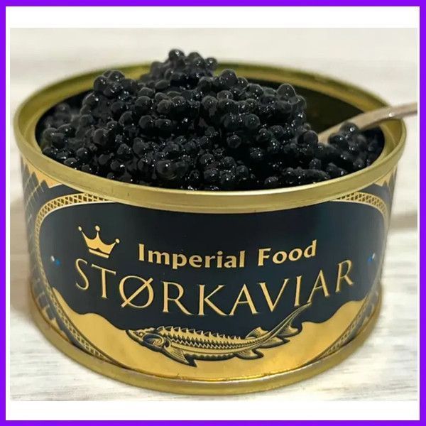 Икра осетровая черная имитированная Imperial Food 140 грамм 1571111 фото