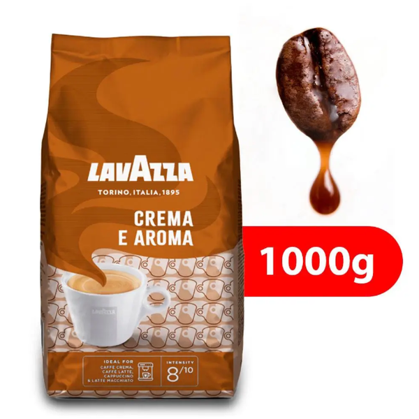 Lavazza Crema e Aroma 1 кг. Натуральный зерновой кофе Italia 80ab фото