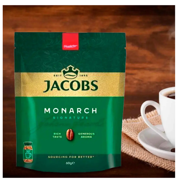 Кофе 60г Jacobs Monarch растворимый сублимированный оригинальный 81ab фото