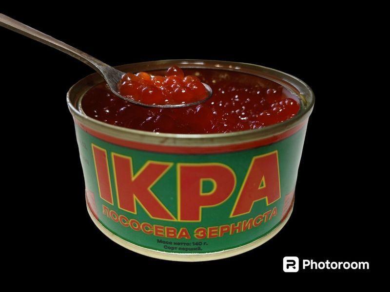 Ікра червона імітована імітована зерниста Тов Нерей 140 грам 159 фото