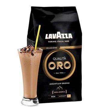 Кава в зернах Lavazza Qualita Oro Mountain Grown 1 кг Натуральна кава зернова в пачці 101 фото