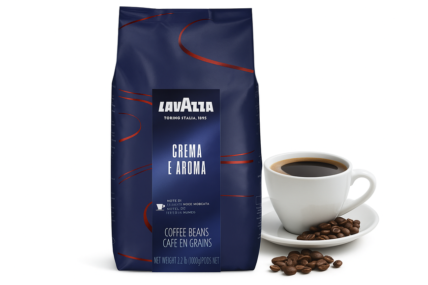 Кава в зернах Lavazza Crema e Aroma 1 кг 103 фото