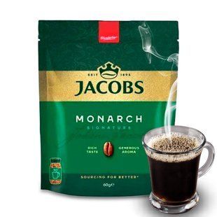 Кава 60г Jacobs Monarch розчинна сублімована оригінальна 7 фото