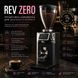 Профессиональная кофемолка WAM REV ZERO BLACK с цифровым управлением и системой Zero Retention kv116 фото 4