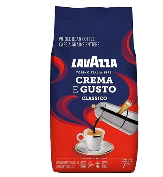 Набор кофе в зернах Lavazza Crema e Gusto Classico 1 кг + Lavazza &Oslash;Tierra! Selection 1 кг 90ab фото