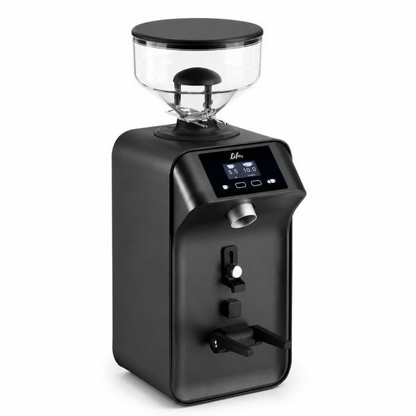 Профессиональная кофемолка CEADO LIFE S BLACK для эспрессо с плоскими жерновами 50 мм kv114 фото